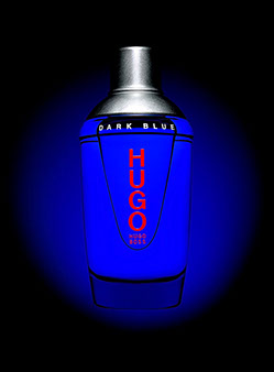 boss dark blue aftershave